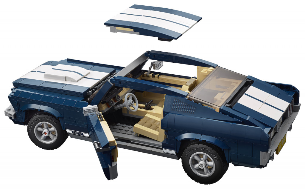 一砖一瓦，打造自己的乐高1967款福特野马GT