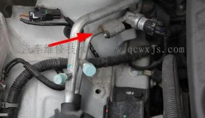 维修汽车空调系统常用的方法1 - 直观检查法